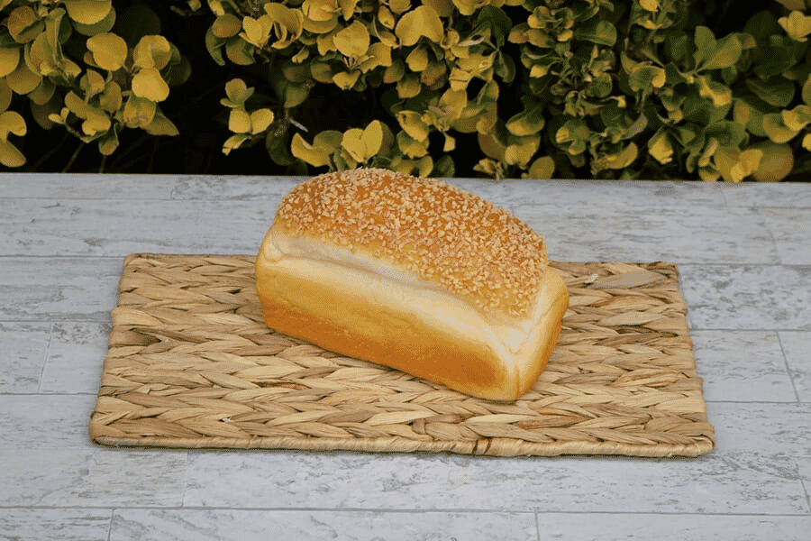 Fake Bread Loaf with Sesame Seeds