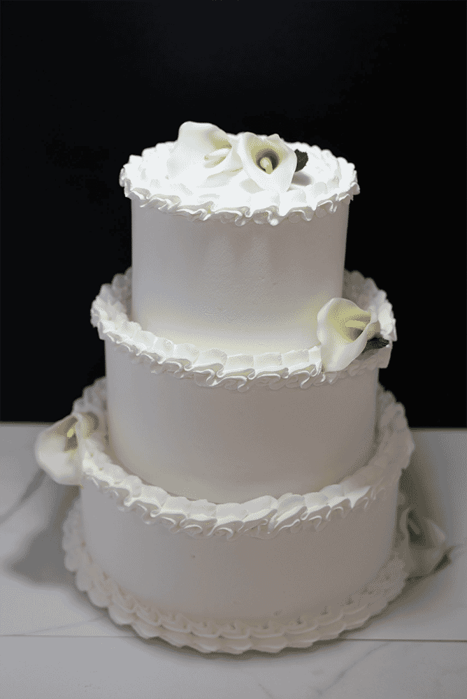 Fake Wedding Cake (3 tiers)