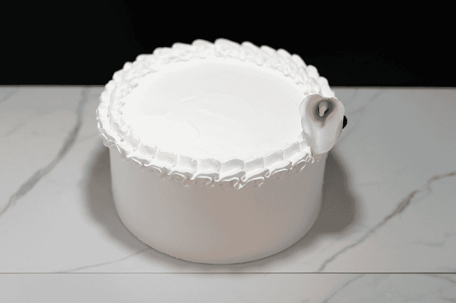 Fake Wedding Cake 10" Single Layer