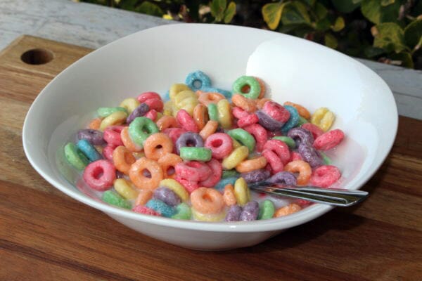 Cereal Bowl--Fruitloops