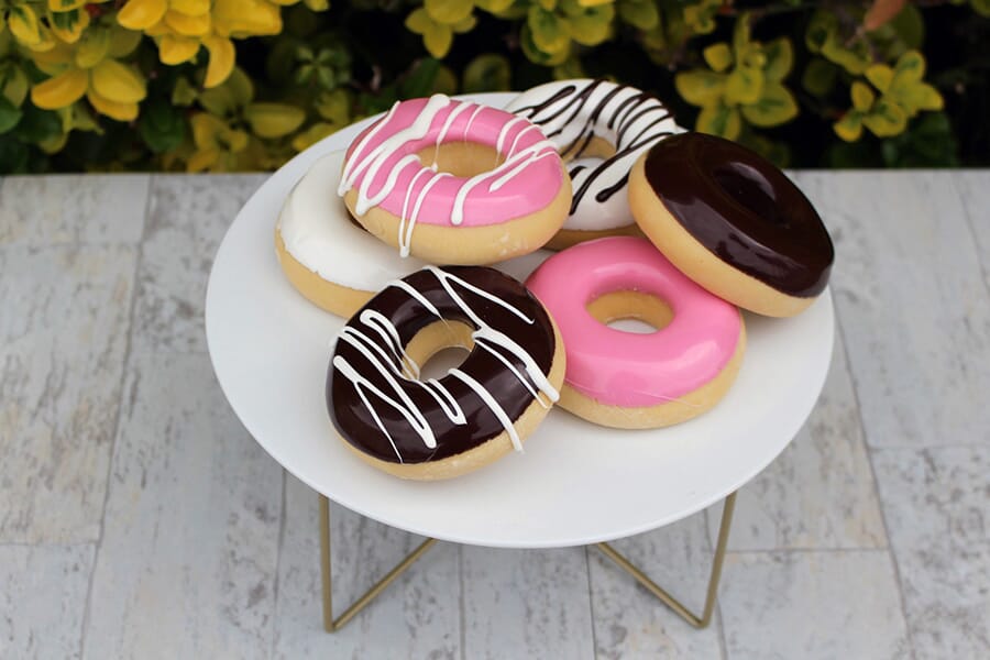 6 Pack of Fake Donuts of Assorted Flavors - Pack A