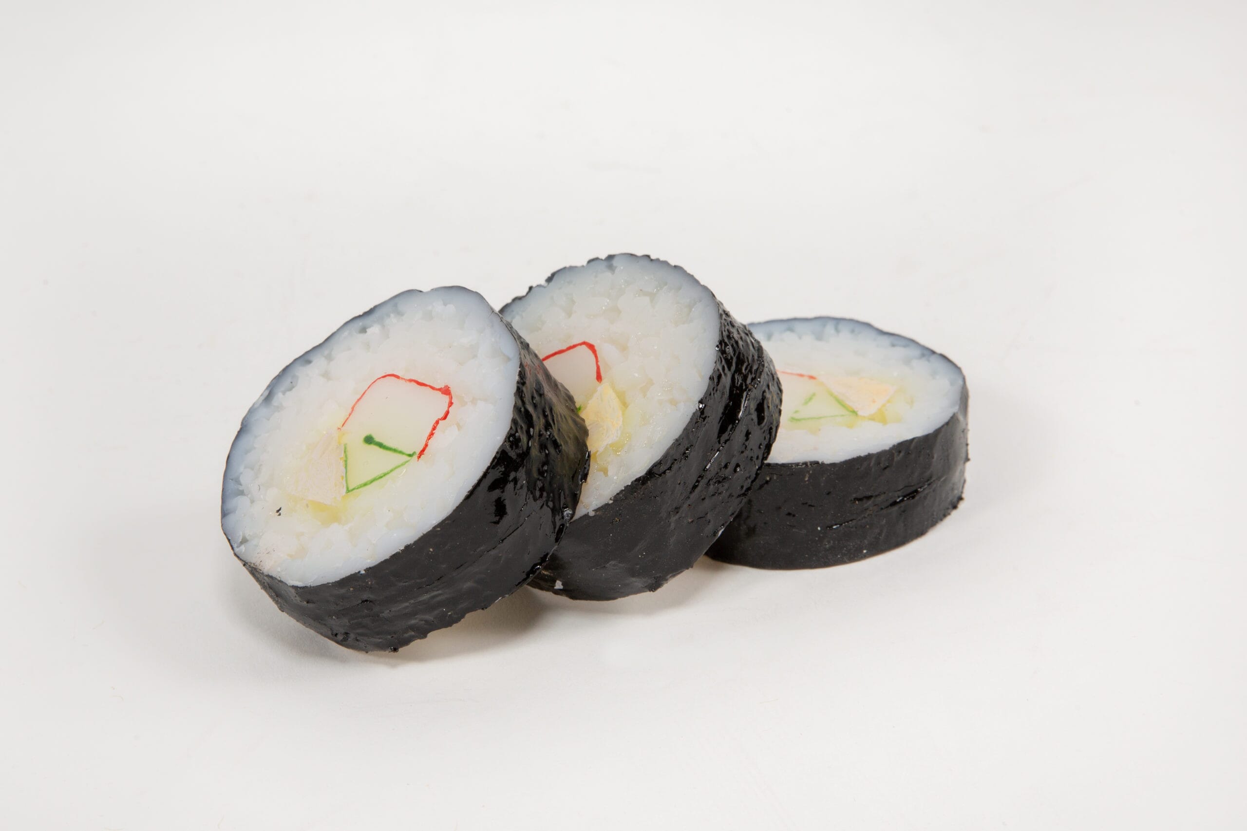 Fake California Sushi Rolls