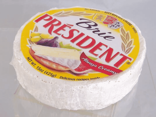 Fake Presidential Brie Cheese Round