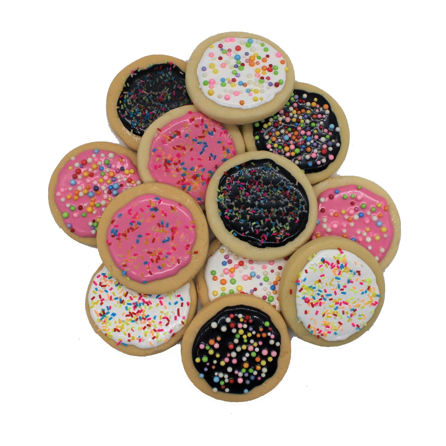 Fake Assorted Frosted Sugar Cookies (1 dozen)
