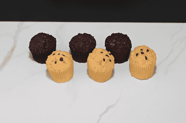 Fake Chocolate Chip Mini Muffins