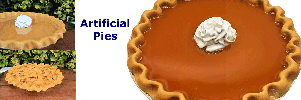 Fake Pies - Faux Pies - Artificial Pies for display by Props America 