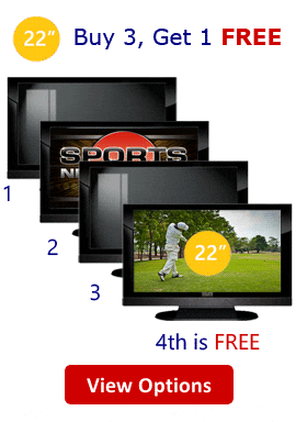 22 Prop TVs Buy 3, Get 1 Free Deals