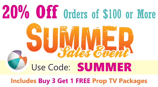 20% Off Your Order OF $75 OR MORE Use Coupon Code SUMMER