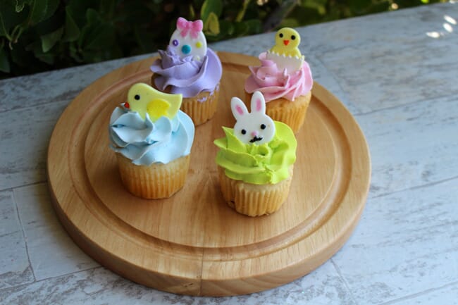 Fake Mini Easter Cupcakes (Set of 4)