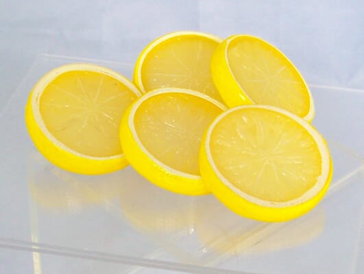 Fake Lemon Slices