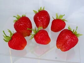 Fake Strawberries (Set of 6)