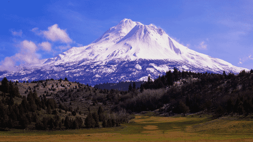 Laptop Screen Image #147 Mount Shasta Screen Image (Laptop Screen Image Only. Laptop Prop Not Included)