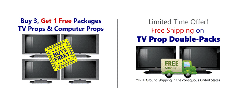 Special TV Packages and Deals on Props for Staging & Television Props