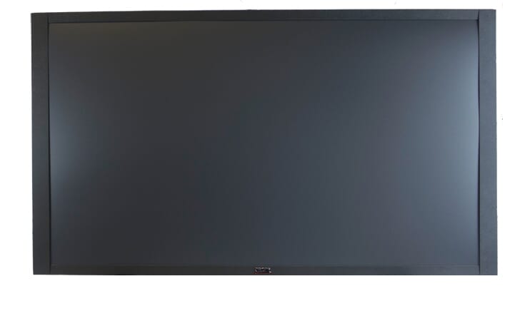 60 Inch TV Prop Matte Black Flat Screen Wall Mount Only 1 