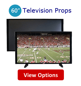 Fake 60 Flat Screen TV Props - 60 Inch Fake Flat Screen Telelvision Props