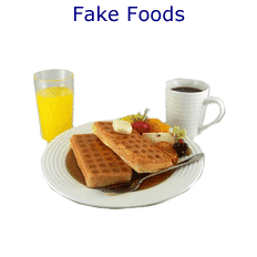 Fake Foods and Drinks