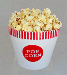 Artificial holiday foods and Fake Foods Props for the Holidays from Props America. Fake popcorn bowl & bags.