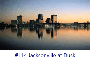 Jacksonville at Dusk Screen Image