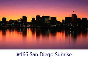 San Diego Sunrise Screen Image