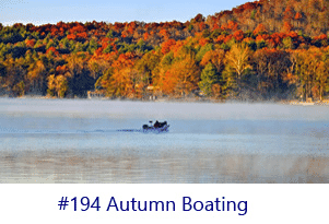 Autumn Boating